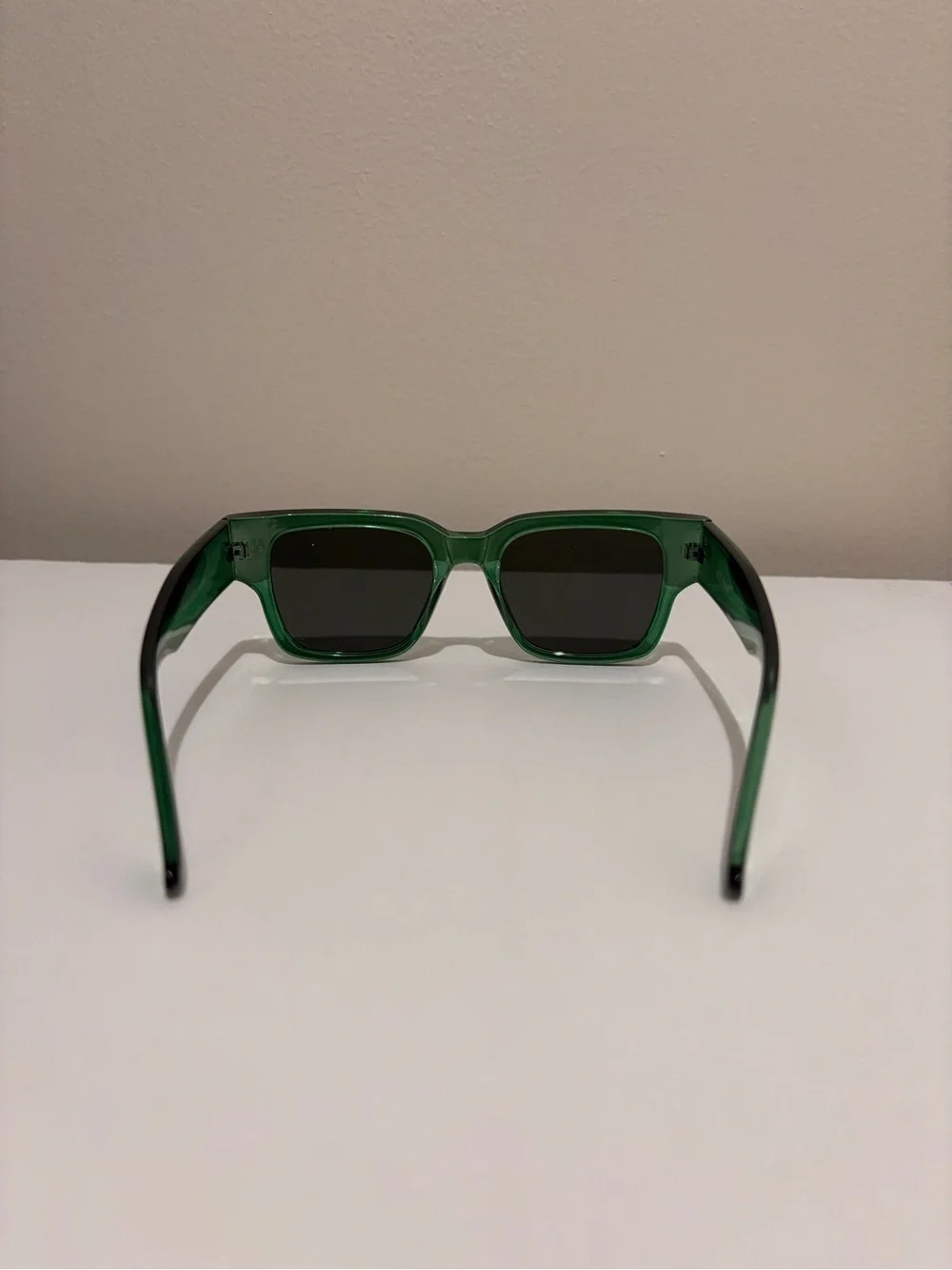 A.J. Morgan Emerald Green Square Sunglasses